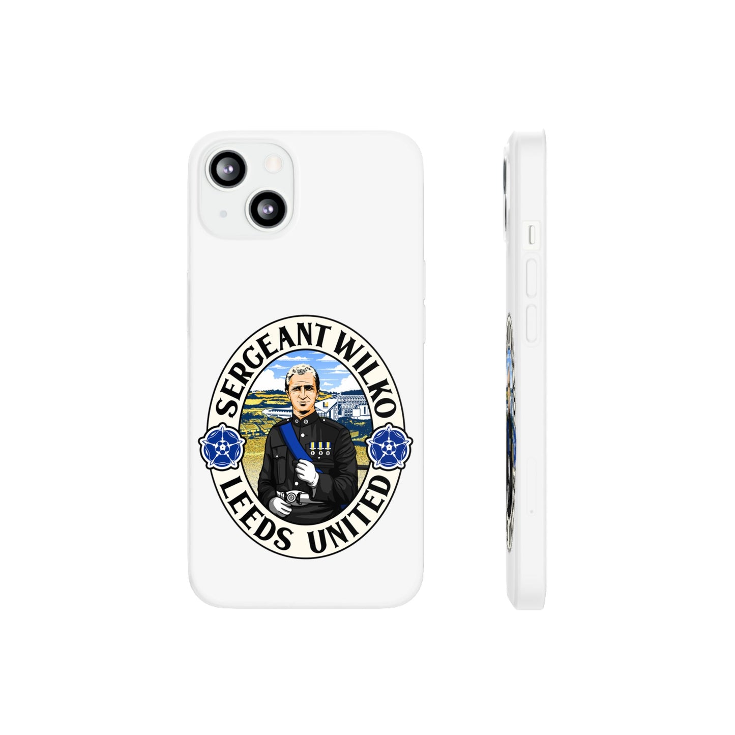 Leeds United 'SERGEANT WILKO'  Retro Football: Flexi Case