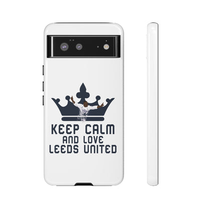 Tøft telefonveske - Keep Calm and Love Leeds United