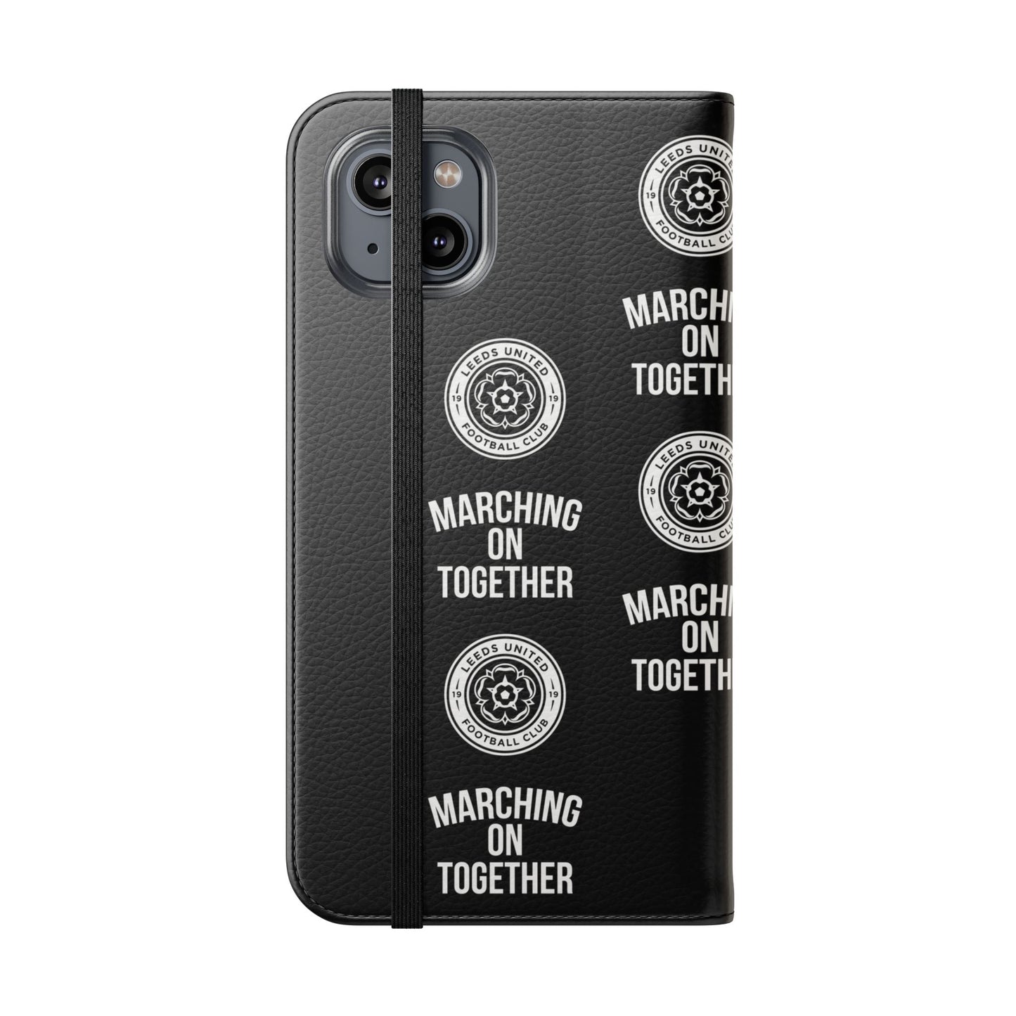 Leeds United "Marching On  Together" Flip Case Phone Wallet