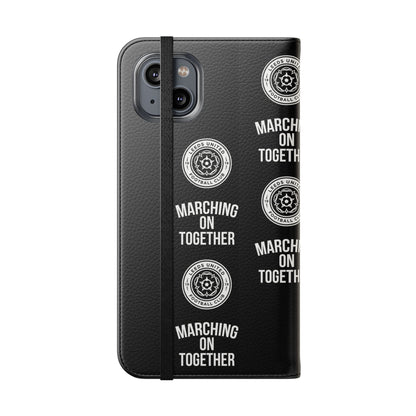 Leeds United "Marching On  Together" Flip Case Phone Wallet
