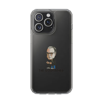 Clear Phone Case - Cartoon Bielsa the Godfather