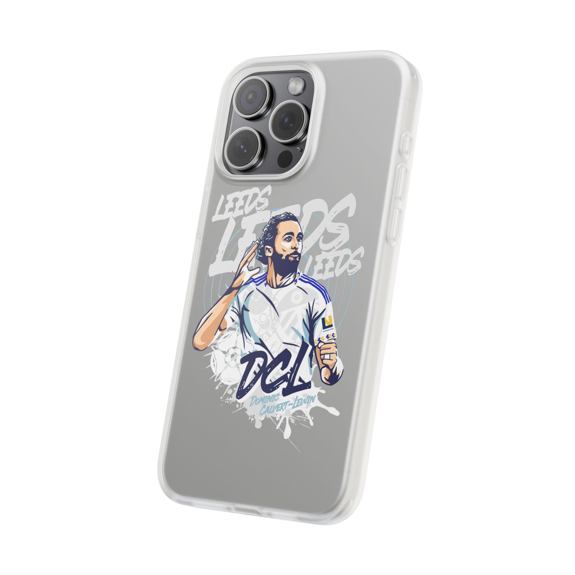 LUFC News “LEEDS: Dominic  Calvert-Lewin” Flexi Case - Lufcnews.co.uk