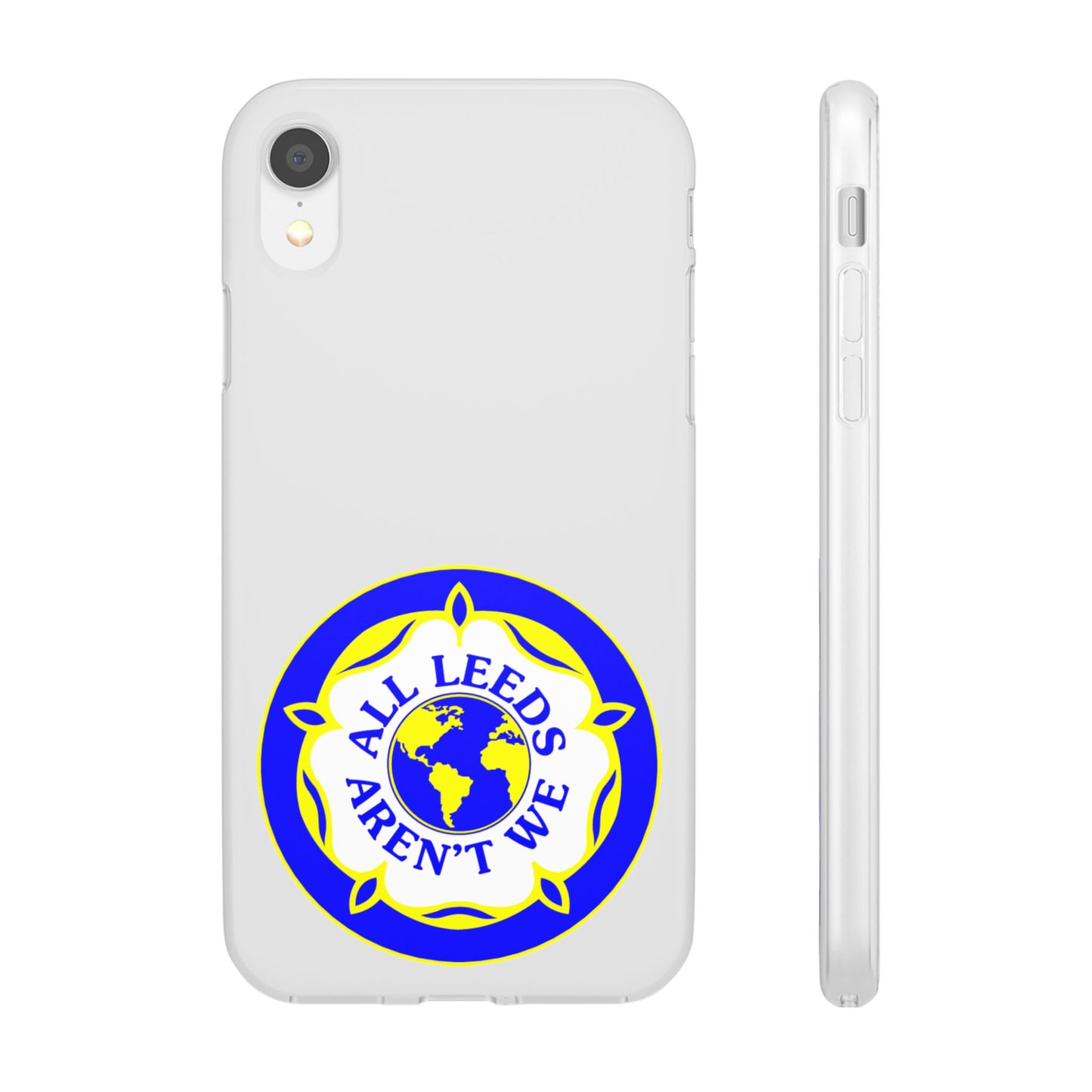 LUFC 'All Leeds Aren't We' Retro  Football: Flexi Case