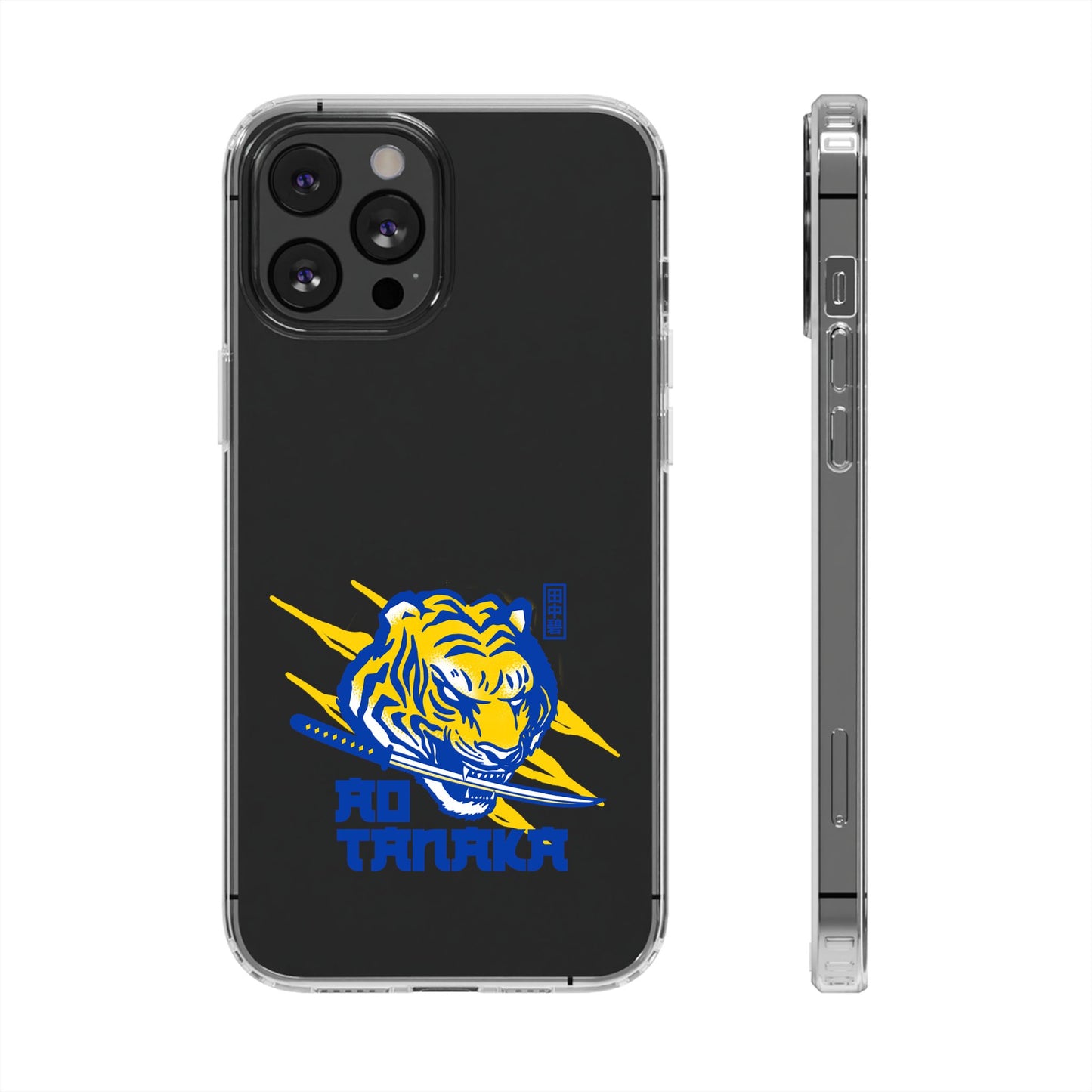 Leeds United “AO TANAKA” Clear  Impact-Resistant Case
