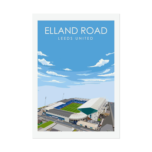 Elland Road Poster