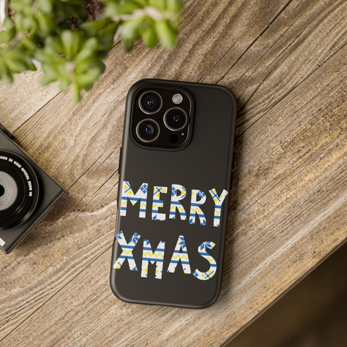 Leeds United 'Merry Xmas' Phone Case: Christmas Edition