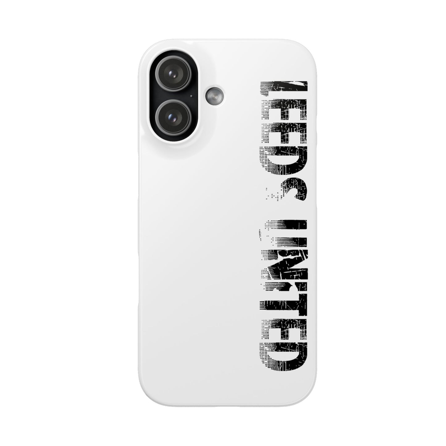 04 Snap Phone Case — "All Leeds Aren't We" Blue & Yellow Emblem