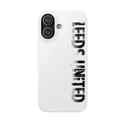 04 Snap Phone Case — "All Leeds Aren't We" Blue & Yellow Emblem