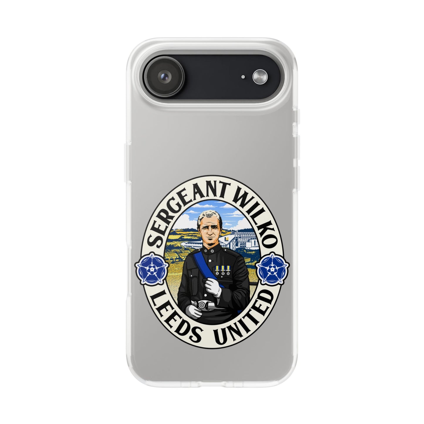 Leeds United 'SERGEANT WILKO'  Retro Football: Flexi Case