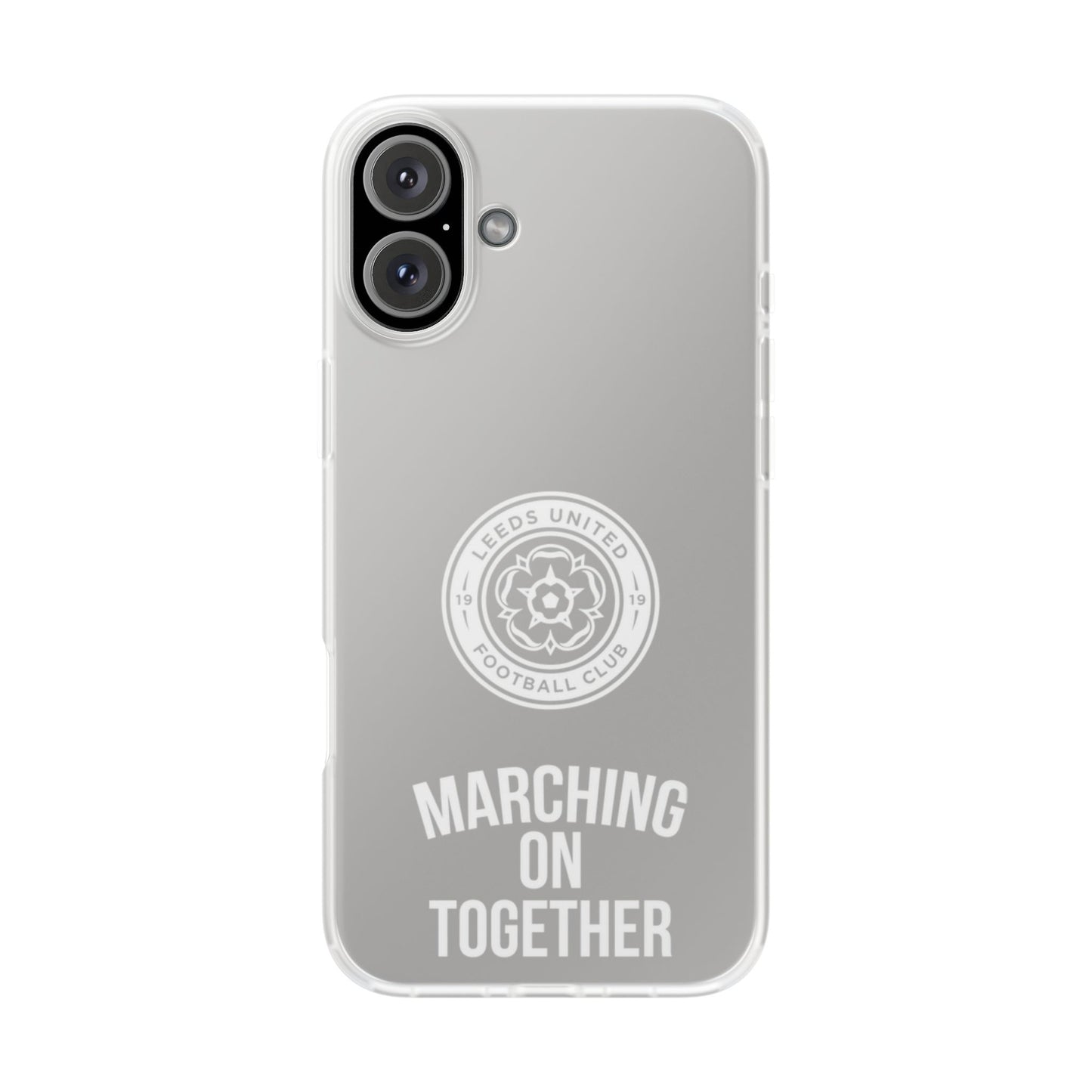 LUFC 'MARCHING ON TOGETHER' Flexi Case