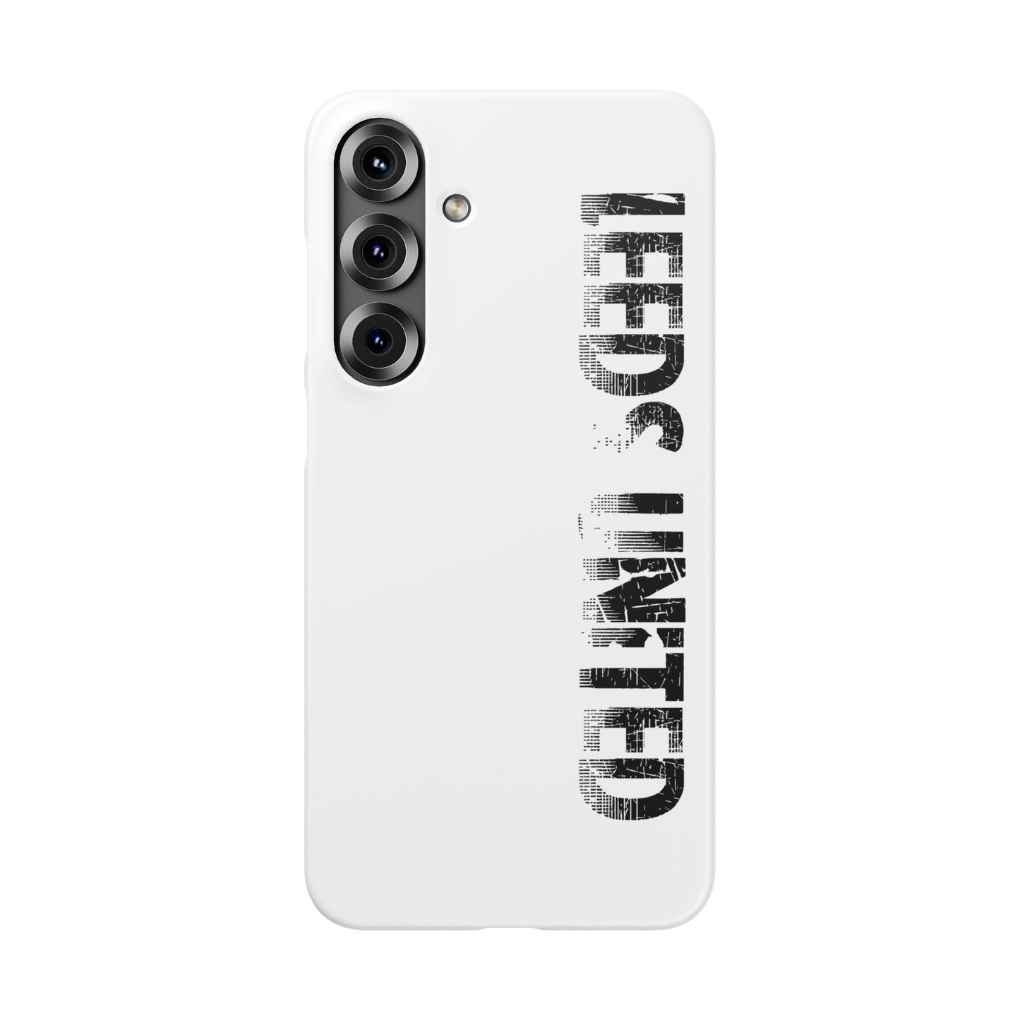 04 Snap Phone Case — "All Leeds Aren't We" Blue & Yellow Emblem