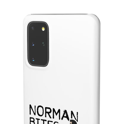 Leeds United Norman Bites "YER  LEGS" Snap Case