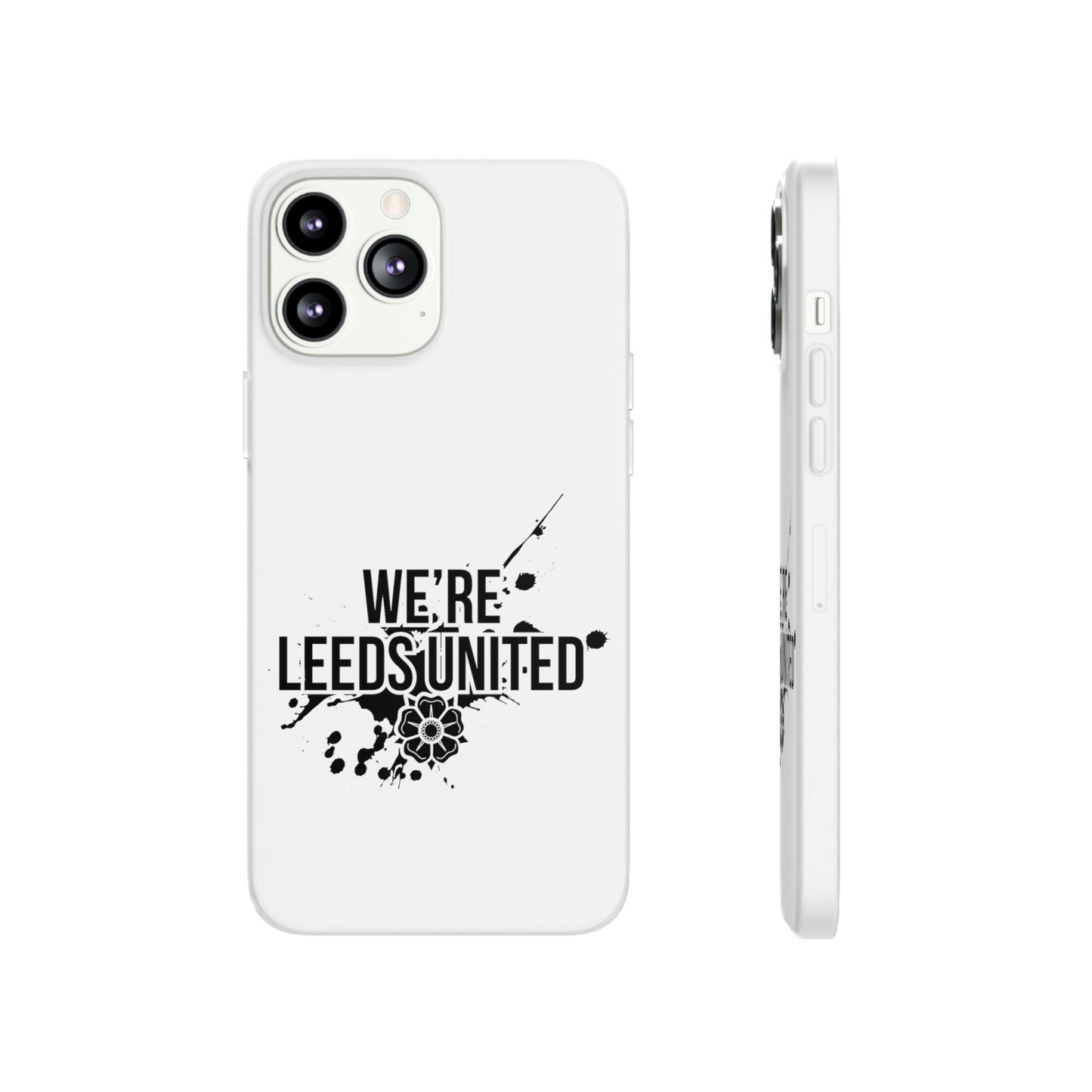 LUFC 'We're Leeds United' Retro  Football: Flexi Case