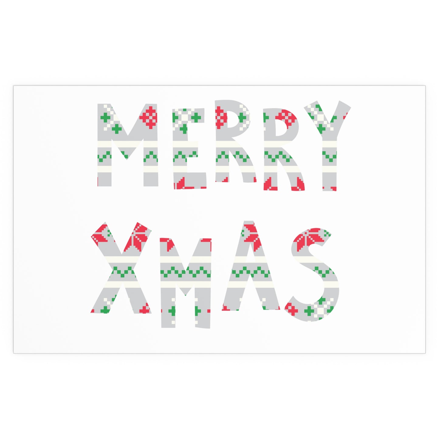 LUFC “Merry Xmas” Christmas  Design Logo Wall Art for Home &  Outdoors