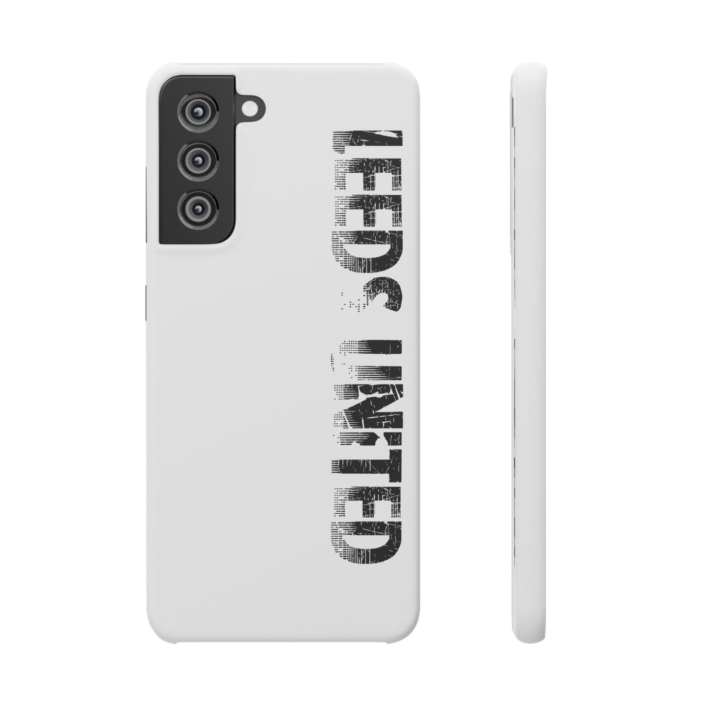 04 Snap Phone Case — "All Leeds Aren't We" Blue & Yellow Emblem