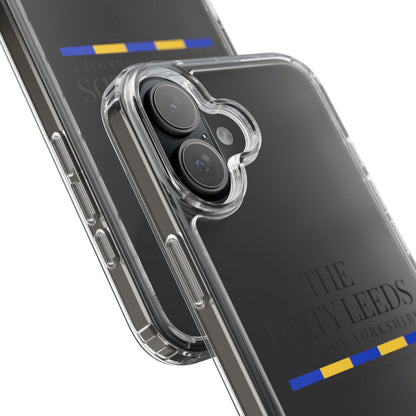 LUFC “The Dirty Leeds: Pride of  Yorkshire” Clear Phone Case - Lufcnews.co.uk
