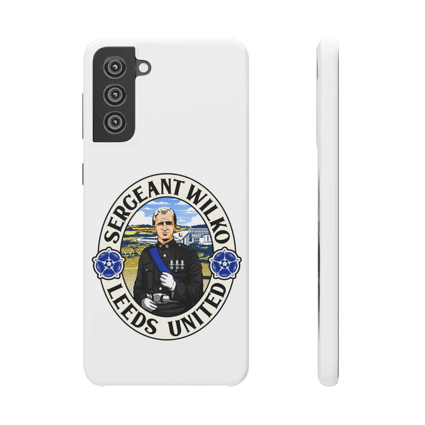 LUFC "SERGEANT WILKO" Leeds  United: Snap Case
