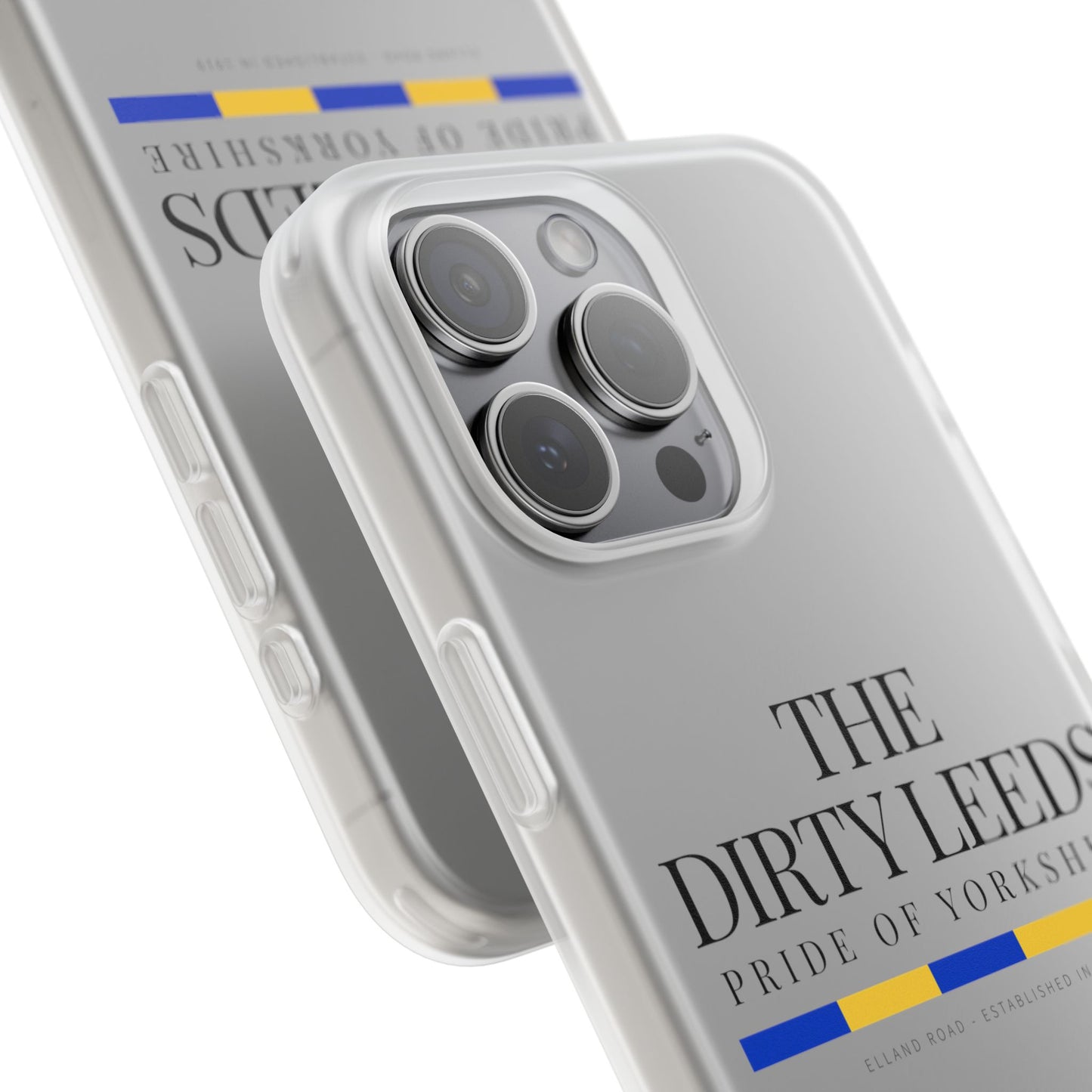 LUFC “The Dirty Leeds: Pride of  Yorkshire” Flexi Phone Case - Lufcnews.co.uk