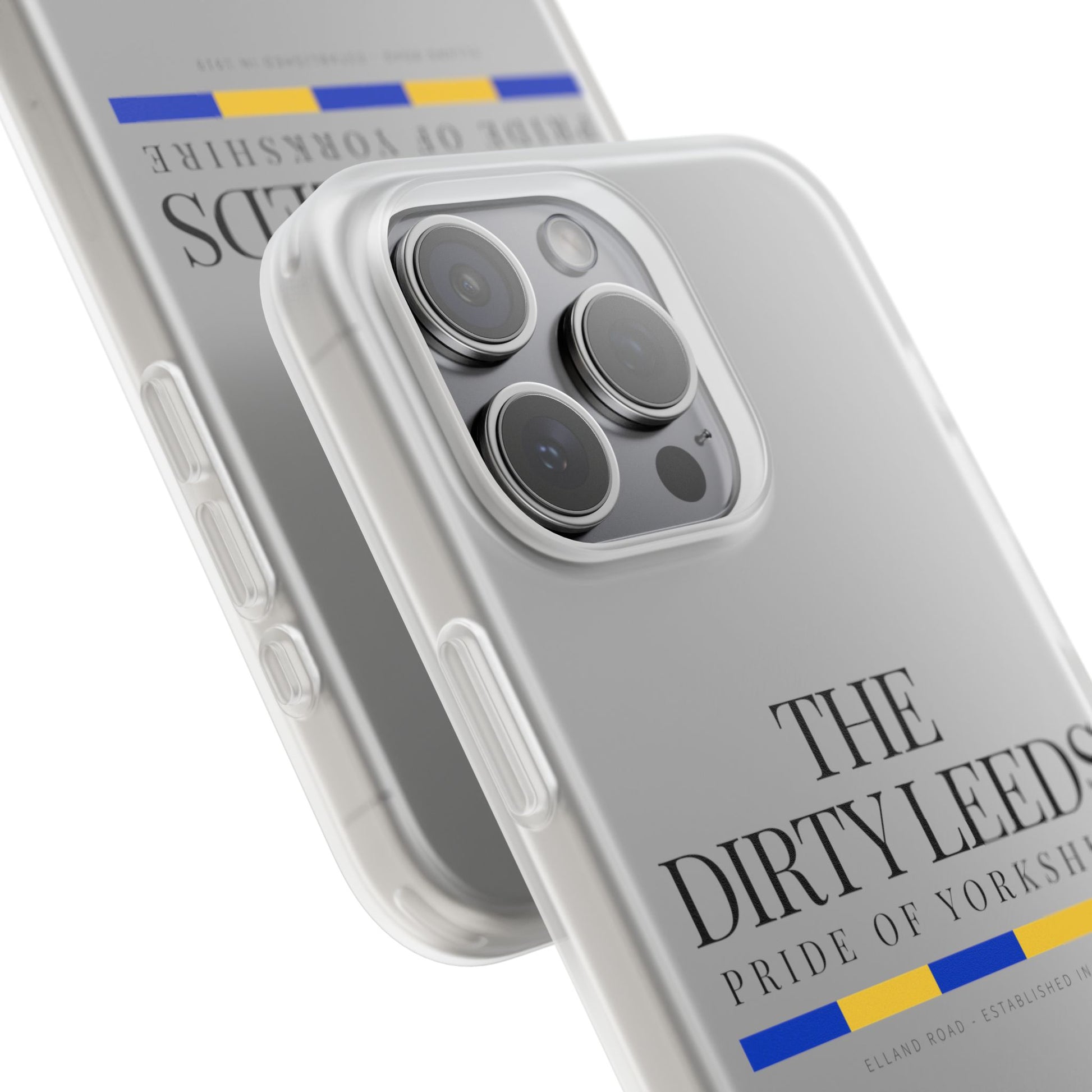 LUFC “The Dirty Leeds: Pride of  Yorkshire” Flexi Phone Case - Lufcnews.co.uk