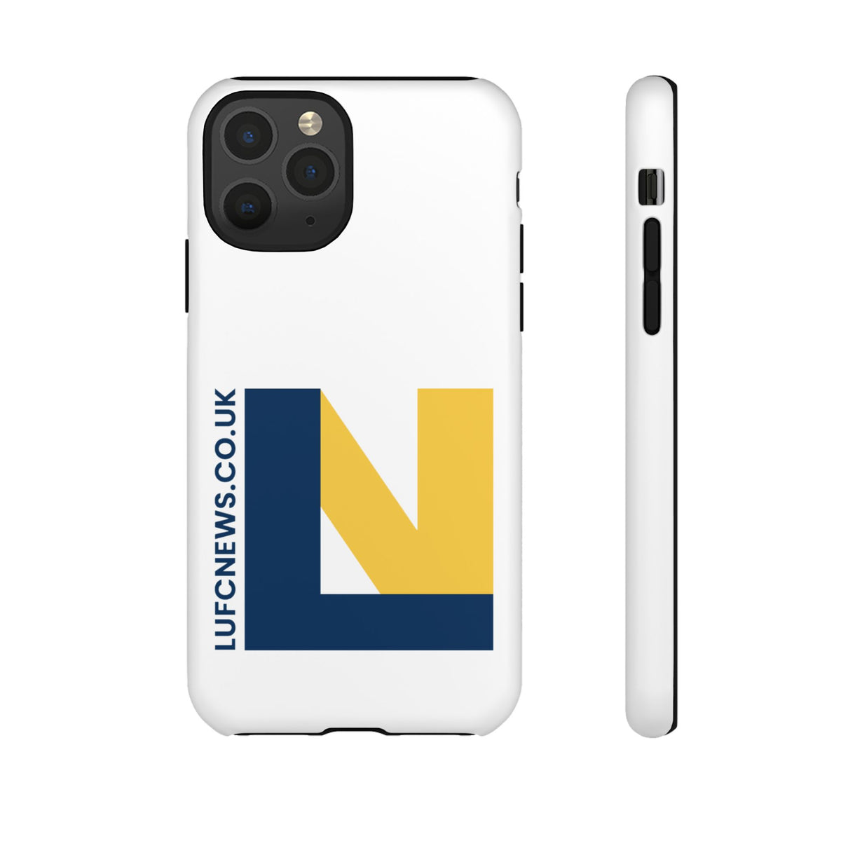 Leeds United 'LUFCNEWS.CO.UK' Phone Case