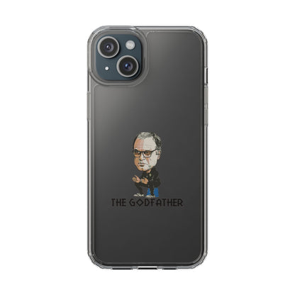 Clear Phone Case - Cartoon Bielsa the Godfather