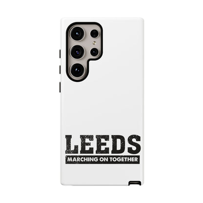 LUFC 'LEEDS: Marching On Together'  Phone Protective Cover - Lufcnews.co.uk