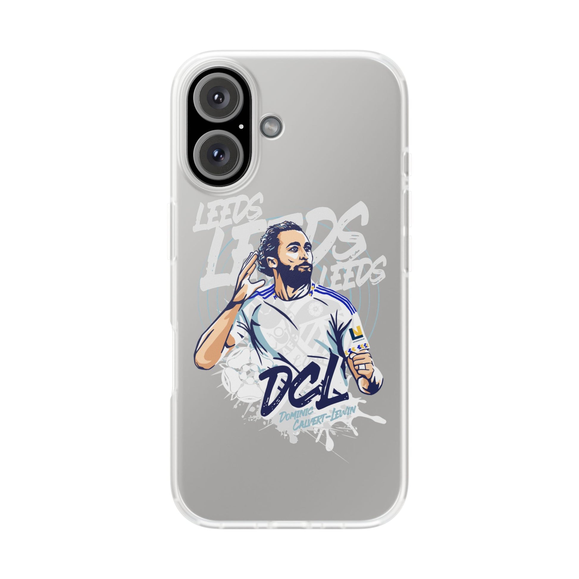 LUFC News “LEEDS: Dominic  Calvert-Lewin” Flexi Case - Lufcnews.co.uk