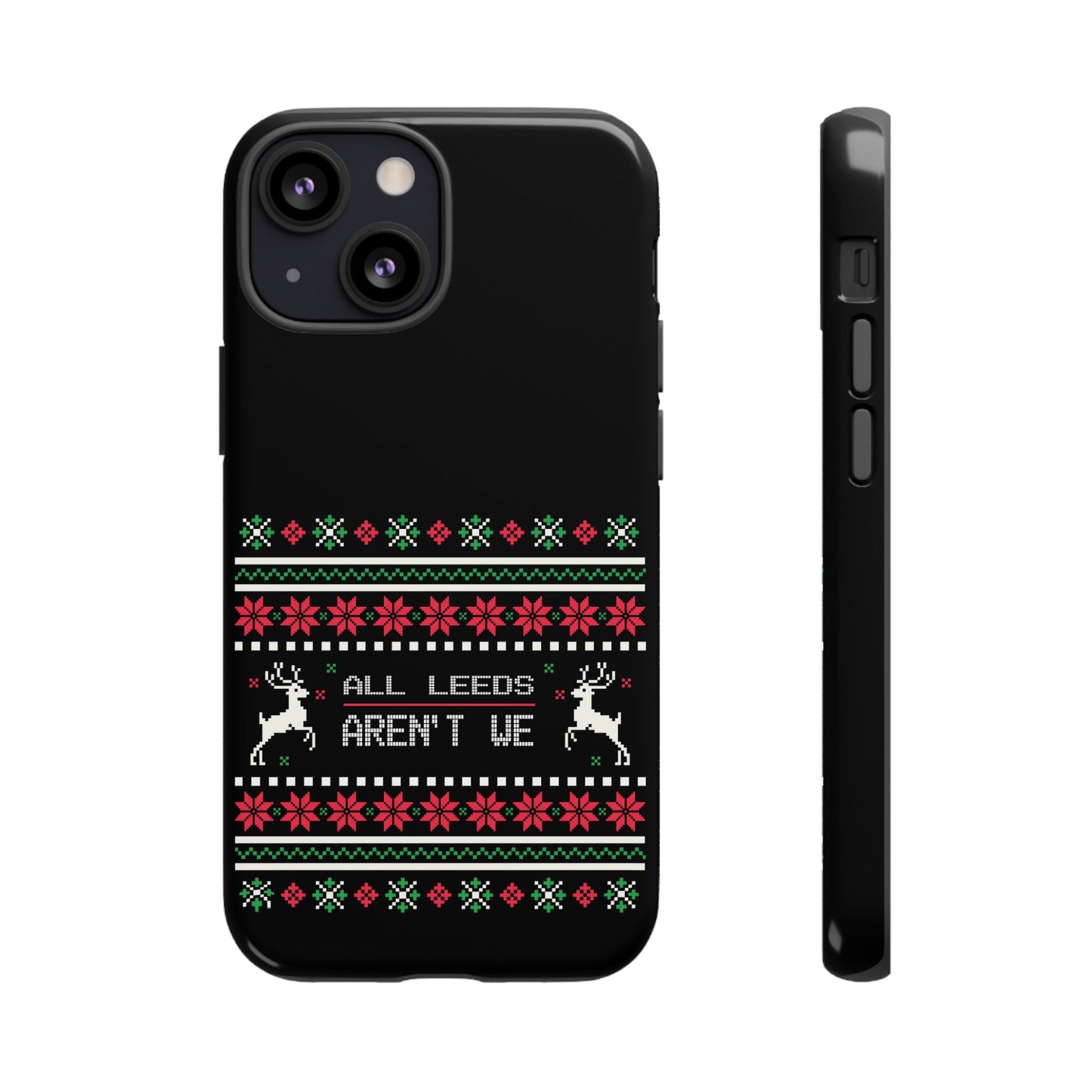 LUFC 'All Leeds Aren't We' Phone  Case: Christmas Edition