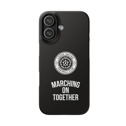 05 Snap Phone Case — "All Leeds Aren't We" Blue & Yellow Emblem