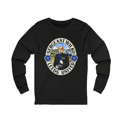 “Sergeant Wilko” Leeds United Long  Sleeve T-Shirt: Unisex Fit