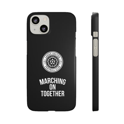 05 Snap Phone Case — "All Leeds Aren't We" Blue & Yellow Emblem