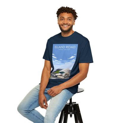LUFC News Graphic Tee | Garment-Dyed Unisex T-Shirt