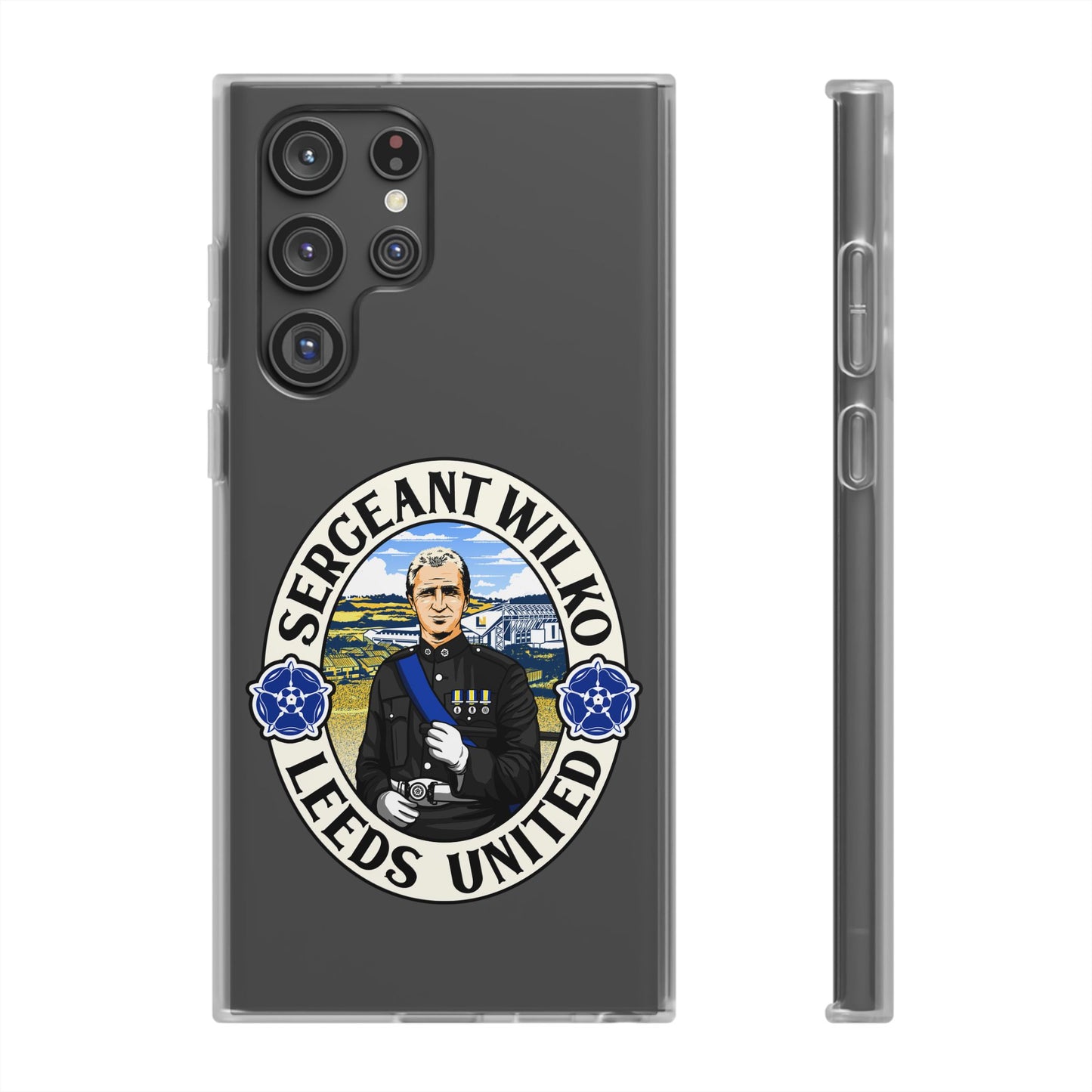 Leeds United 'SERGEANT WILKO'  Retro Football: Flexi Case