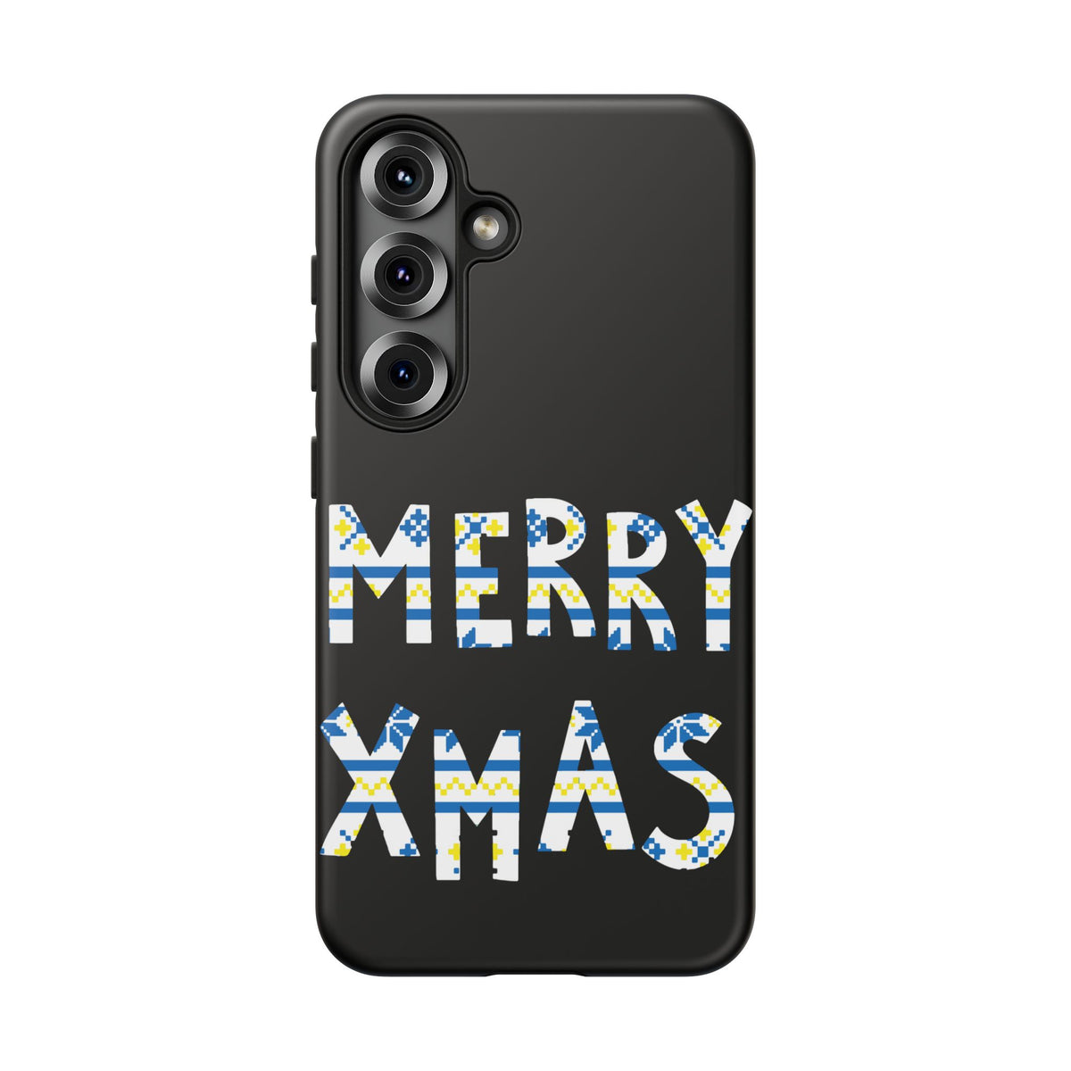 Leeds United 'Merry Xmas' Phone Case: Christmas Edition
