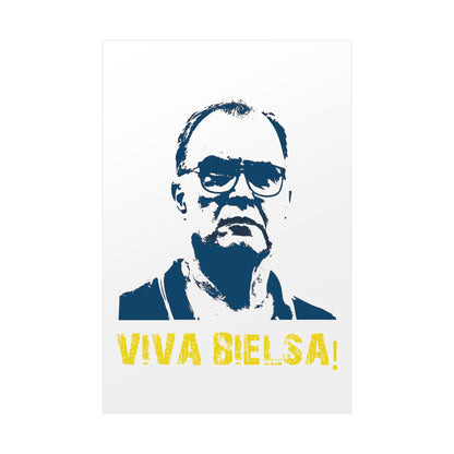 "Viva Bielsa" Leeds United-plakat