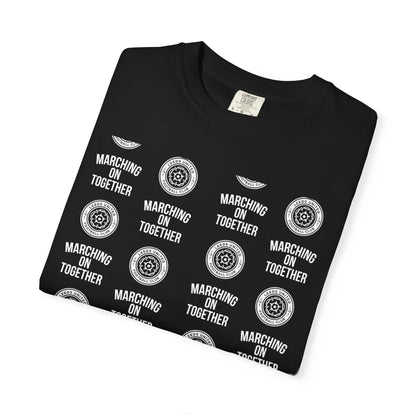 LUFC News Graphic Tee Garment-Dyed Unisex T-Shirt