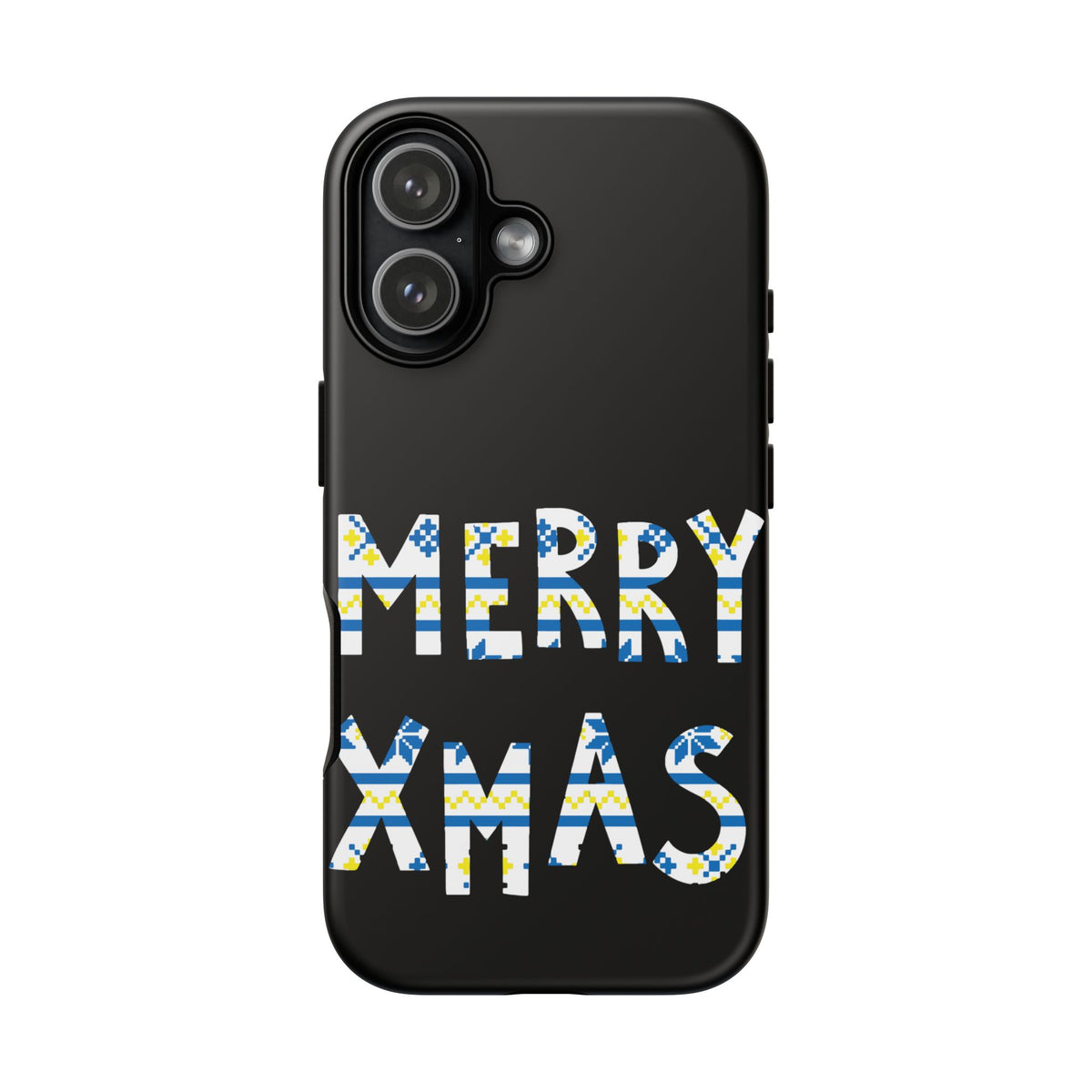 Leeds United 'Merry Xmas' Phone Case: Christmas Edition
