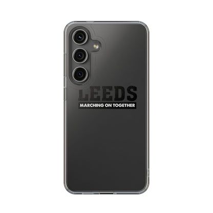 Clear Impact-Resistant Phone Case  “LEEDS: Marching On Together”  Edition