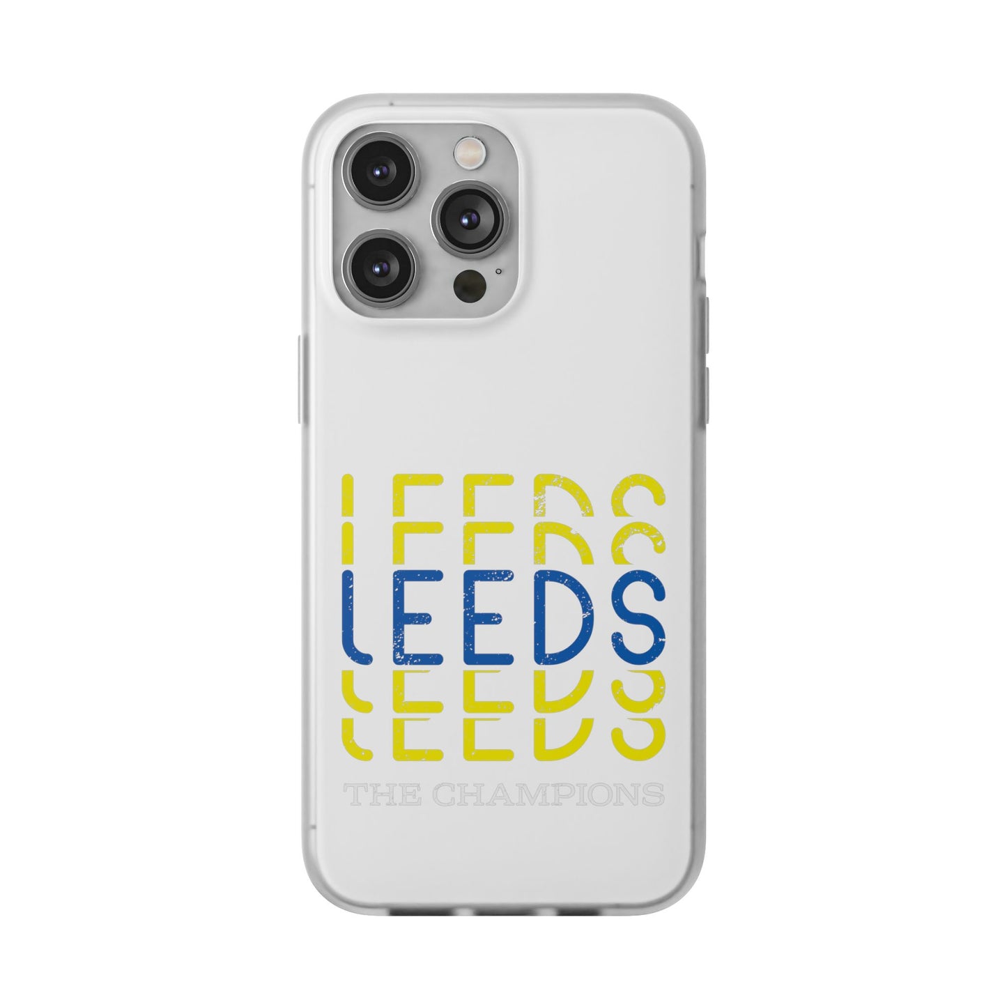 LUFC 'LEEDS The Champions' Flexi  Case