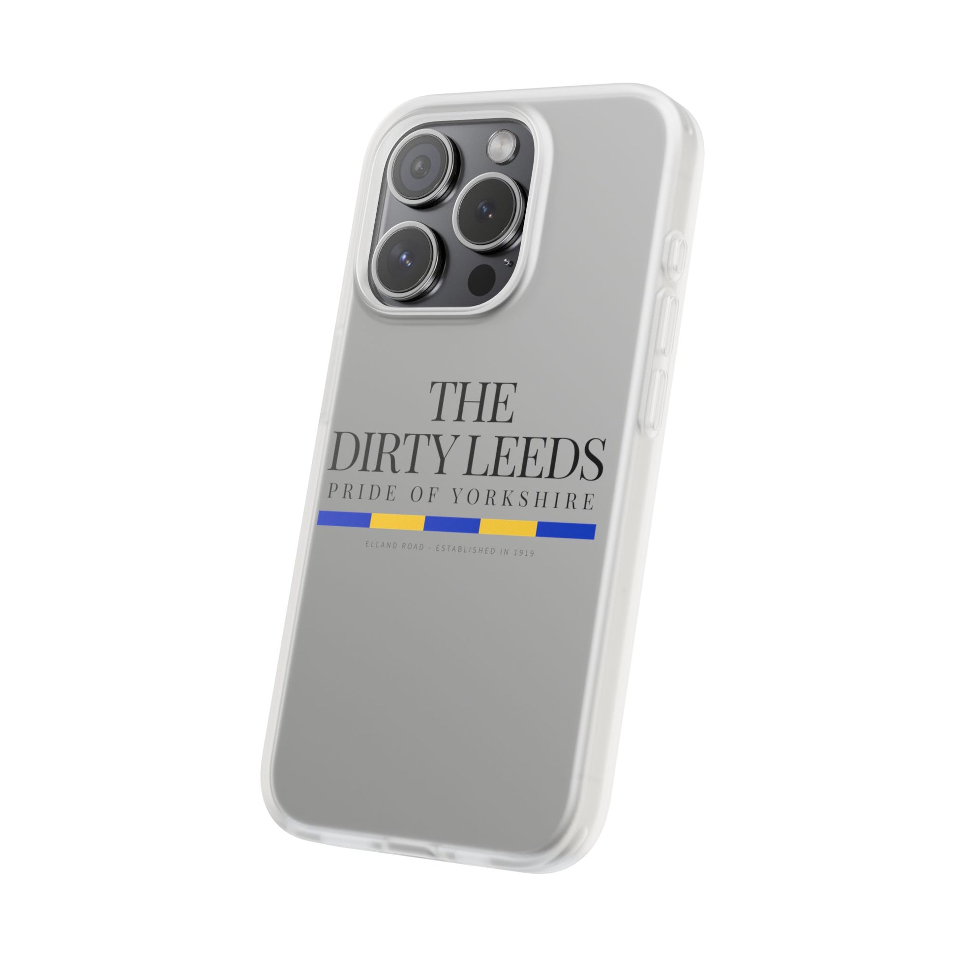 LUFC “The Dirty Leeds: Pride of  Yorkshire” Flexi Phone Case - Lufcnews.co.uk