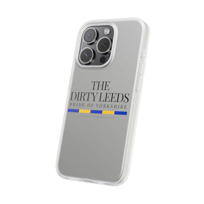 LUFC “The Dirty Leeds: Pride of  Yorkshire” Flexi Phone Case - Lufcnews.co.uk