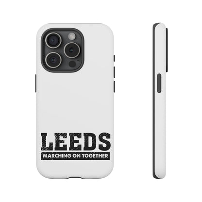 LUFC 'LEEDS: Marching On Together'  Phone Protective Cover - Lufcnews.co.uk