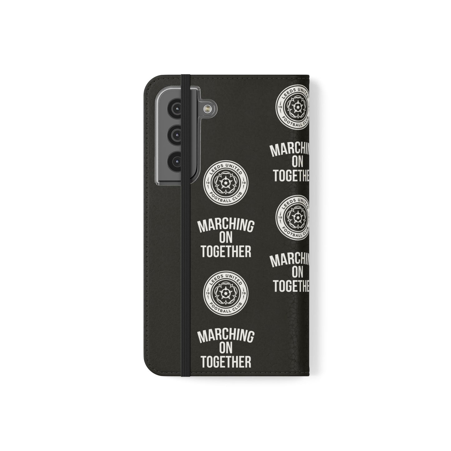 Leeds United "Marching On  Together" Flip Case Phone Wallet