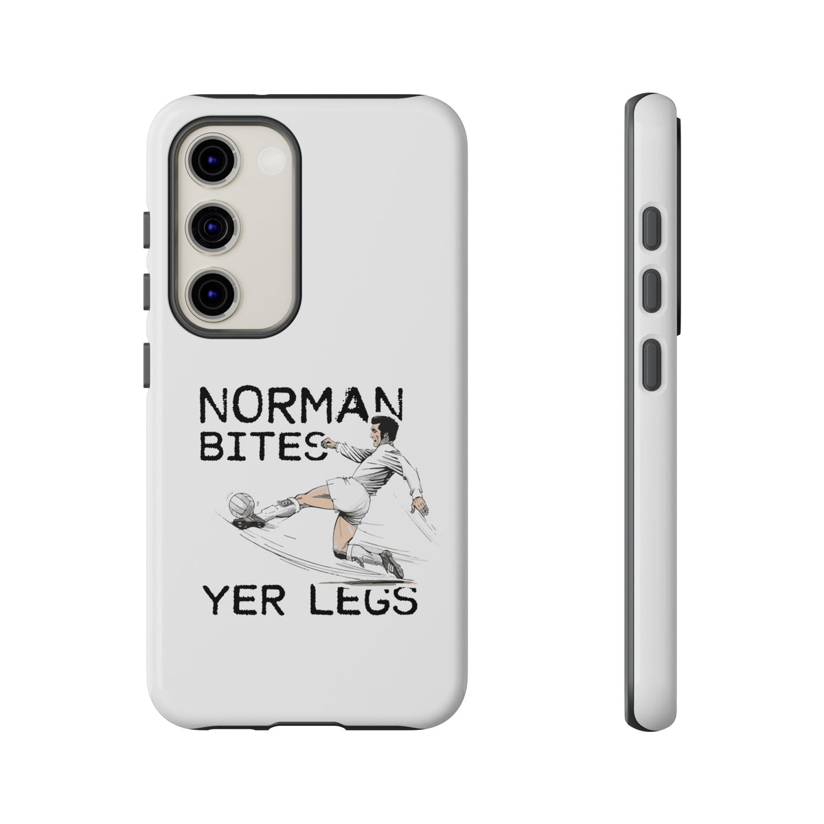 Leeds United NORMAN BITES 'YER LEGS' Phone Case
