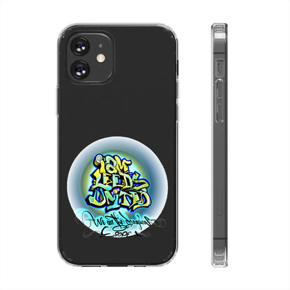 LUFC “I AM LEEDS UNITED” Clear  Impact-Resistant Case