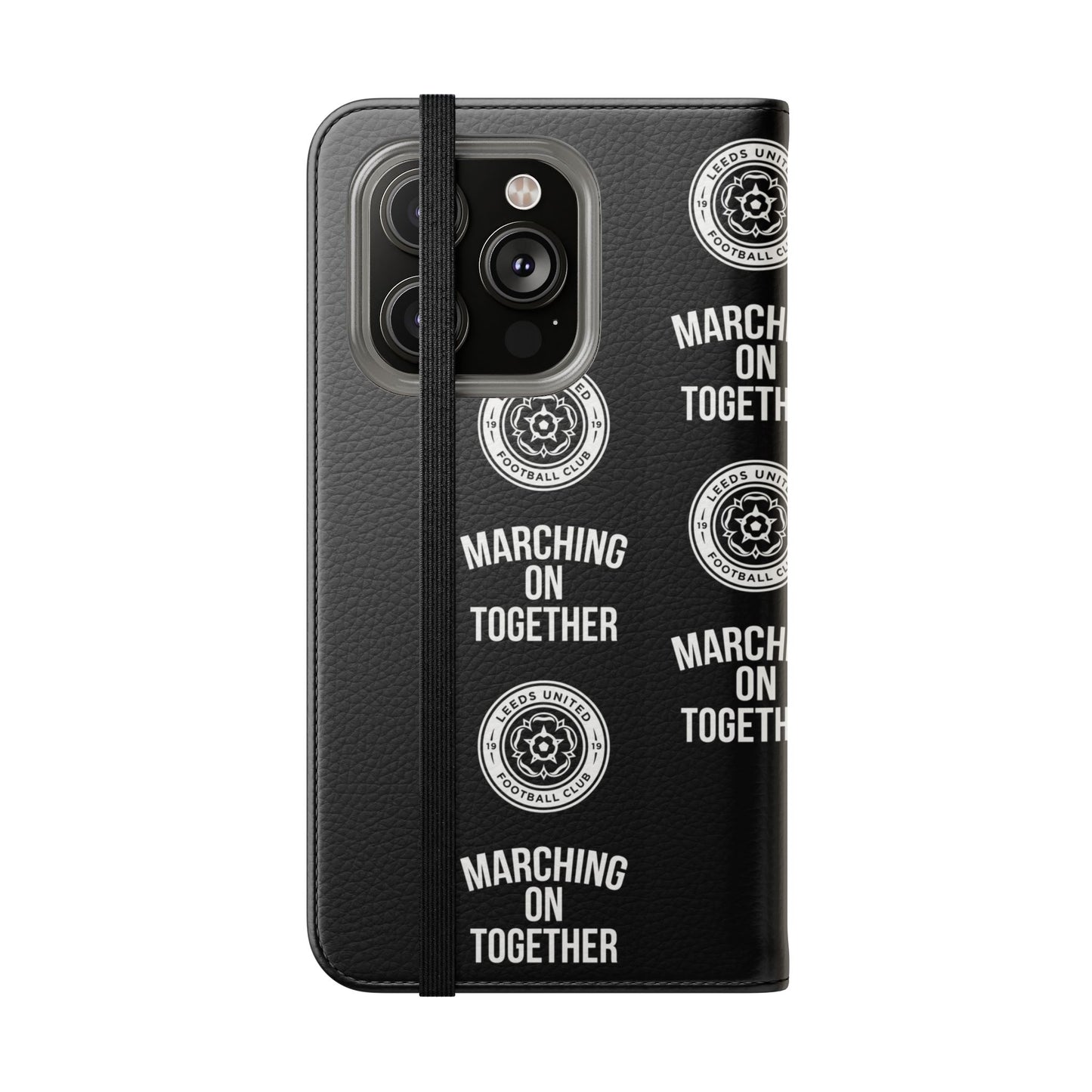 Leeds United "Marching On  Together" Flip Case Phone Wallet