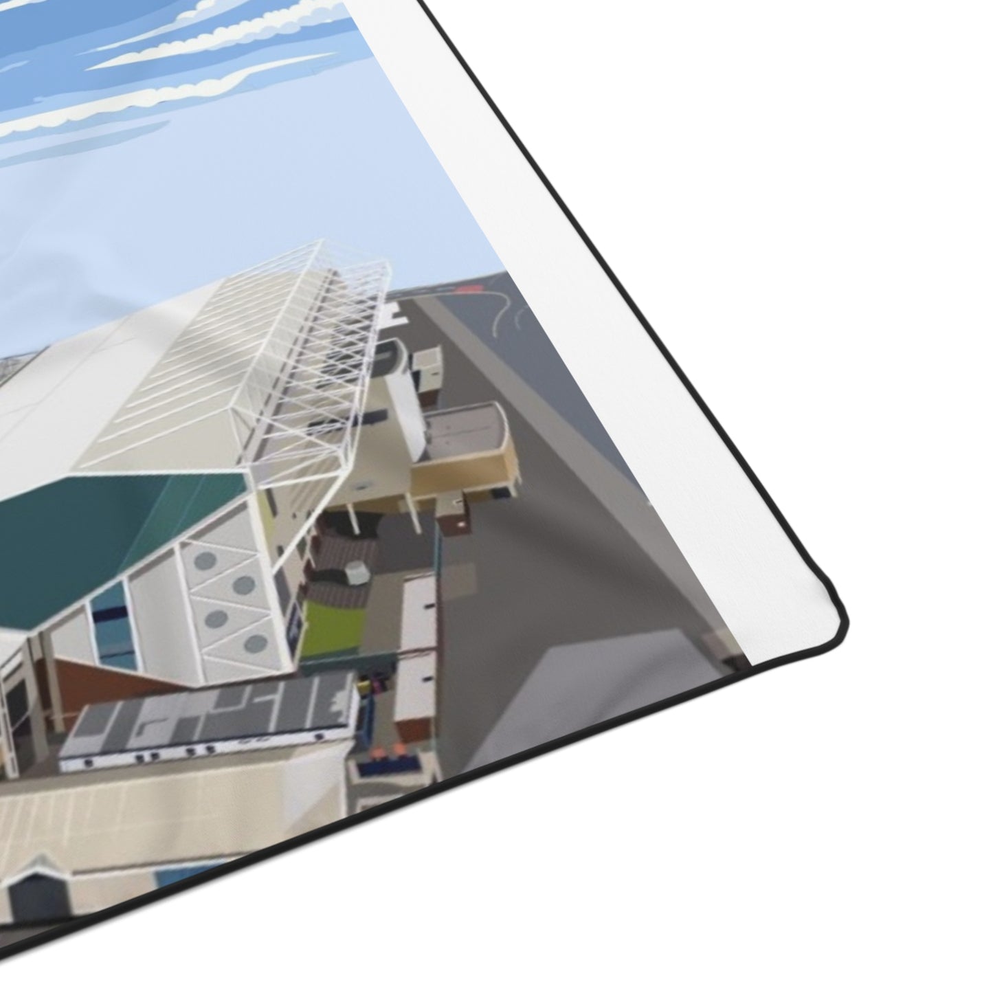 LUFC “Elland Road” Polyester  Blanket: Iconic Stadium Design