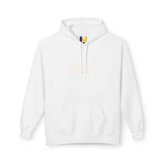 Elland Road Line Art Leeds Hoodie