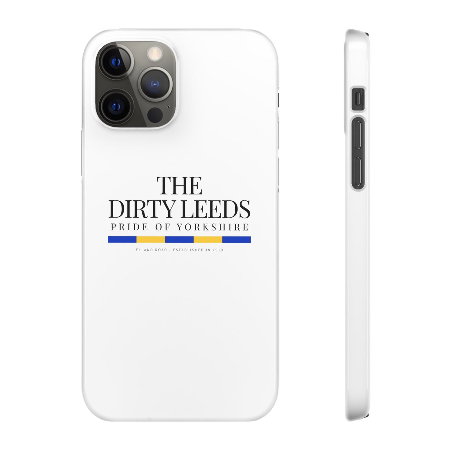 LUFC “The Dirty Leeds: Pride of  Yorkshire” Snap Case