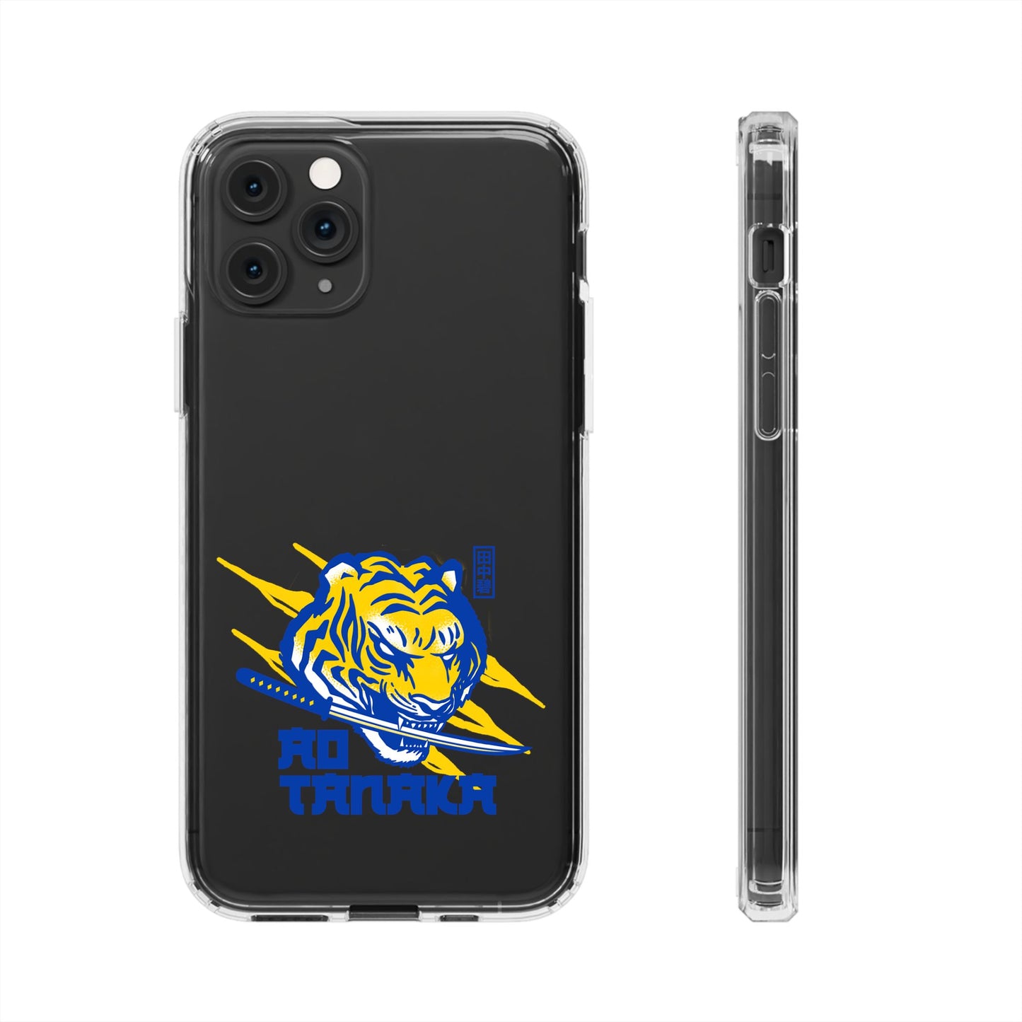 Leeds United “AO TANAKA” Clear  Impact-Resistant Case